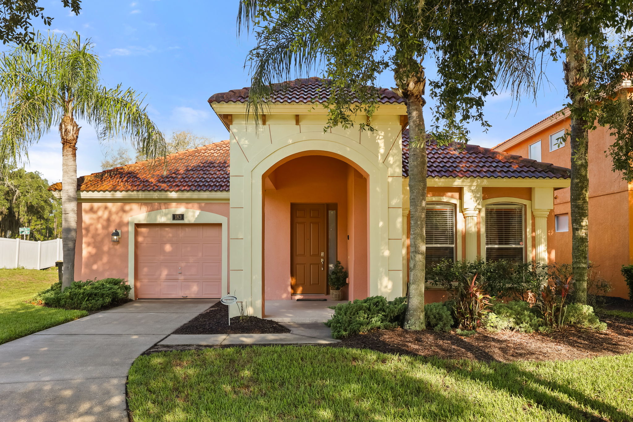 Front exterior of 183 Tiger Lily Court in Watersong Resort